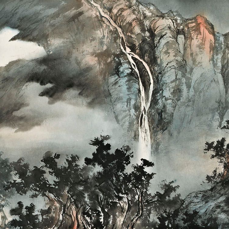 Wu Changshuo — Лес в горах