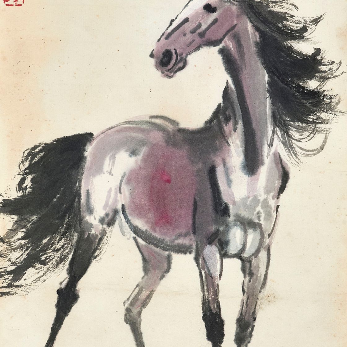 Xu Beihong — Лошадь