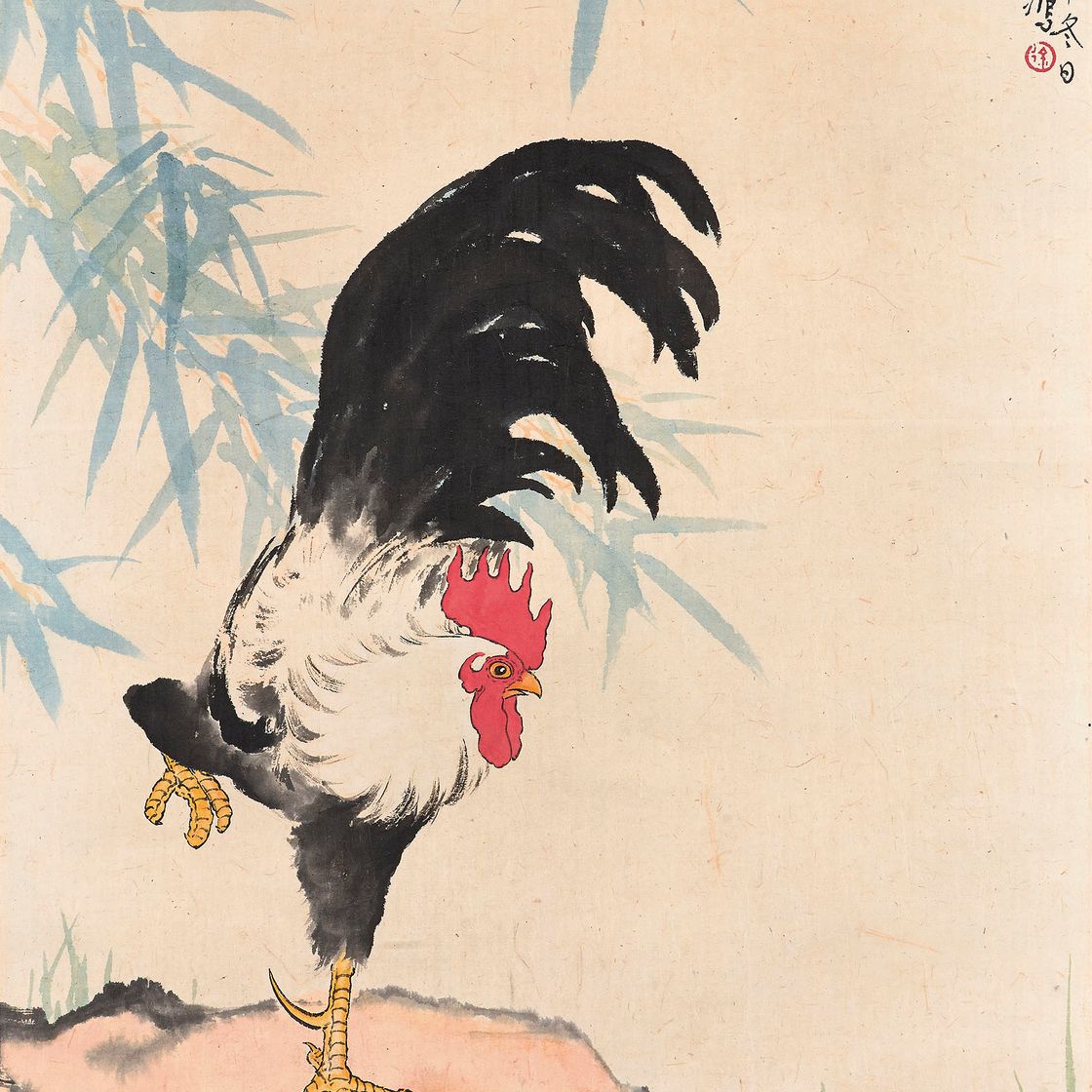 Xu Beihong — Петух