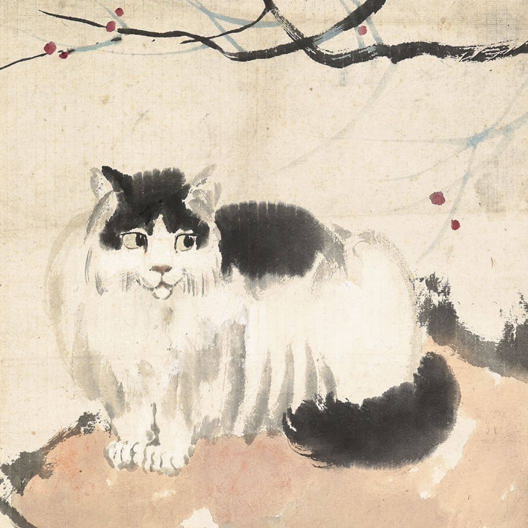 Xu Beihong — Кошка