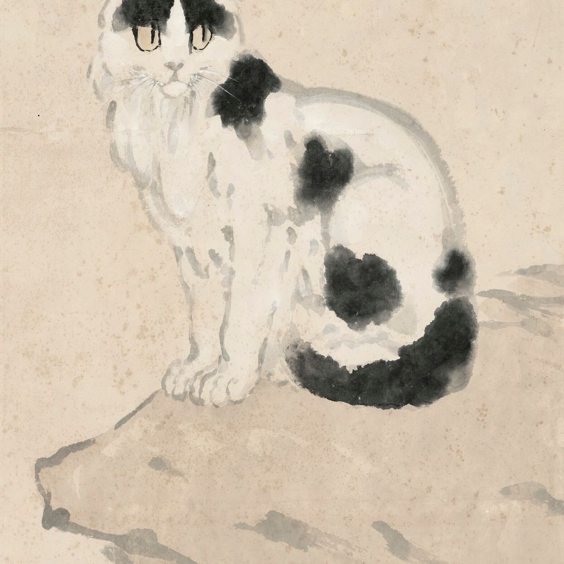 Xu Beihong — Кошка