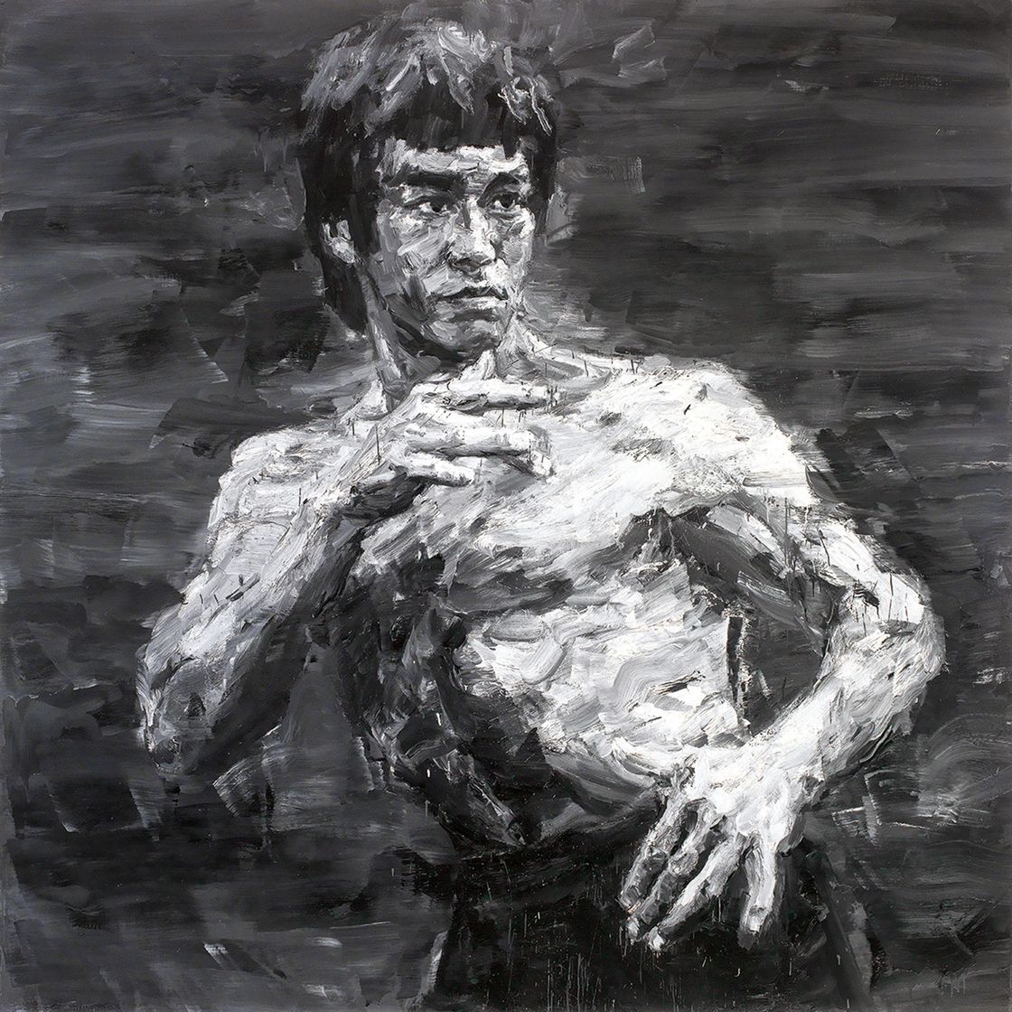 Yan Pei-Ming — Брюс Ли - Боевой дух