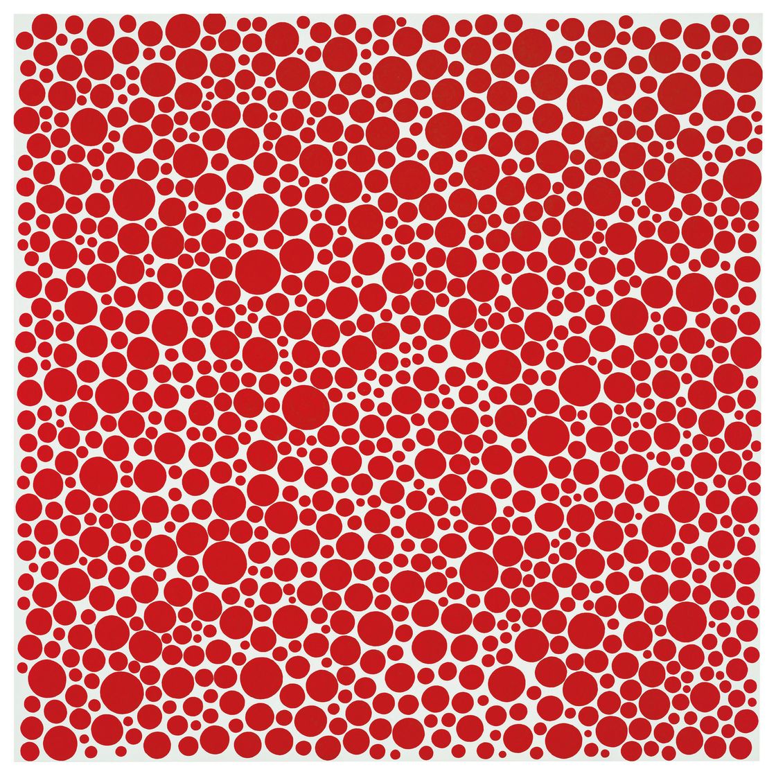 Yayoi Kusama — Красные точки