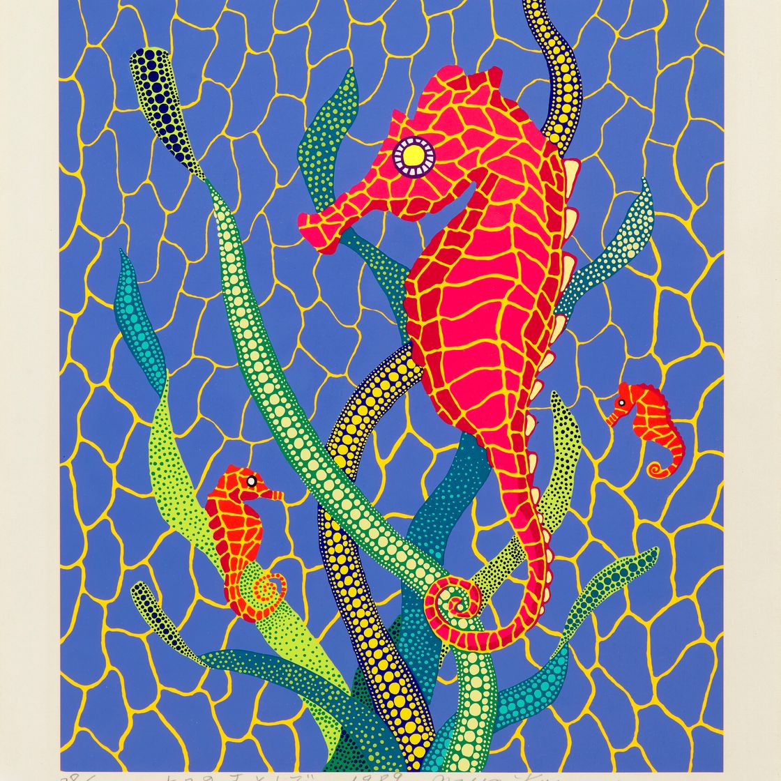 Yayoi Kusama — Морские коньки