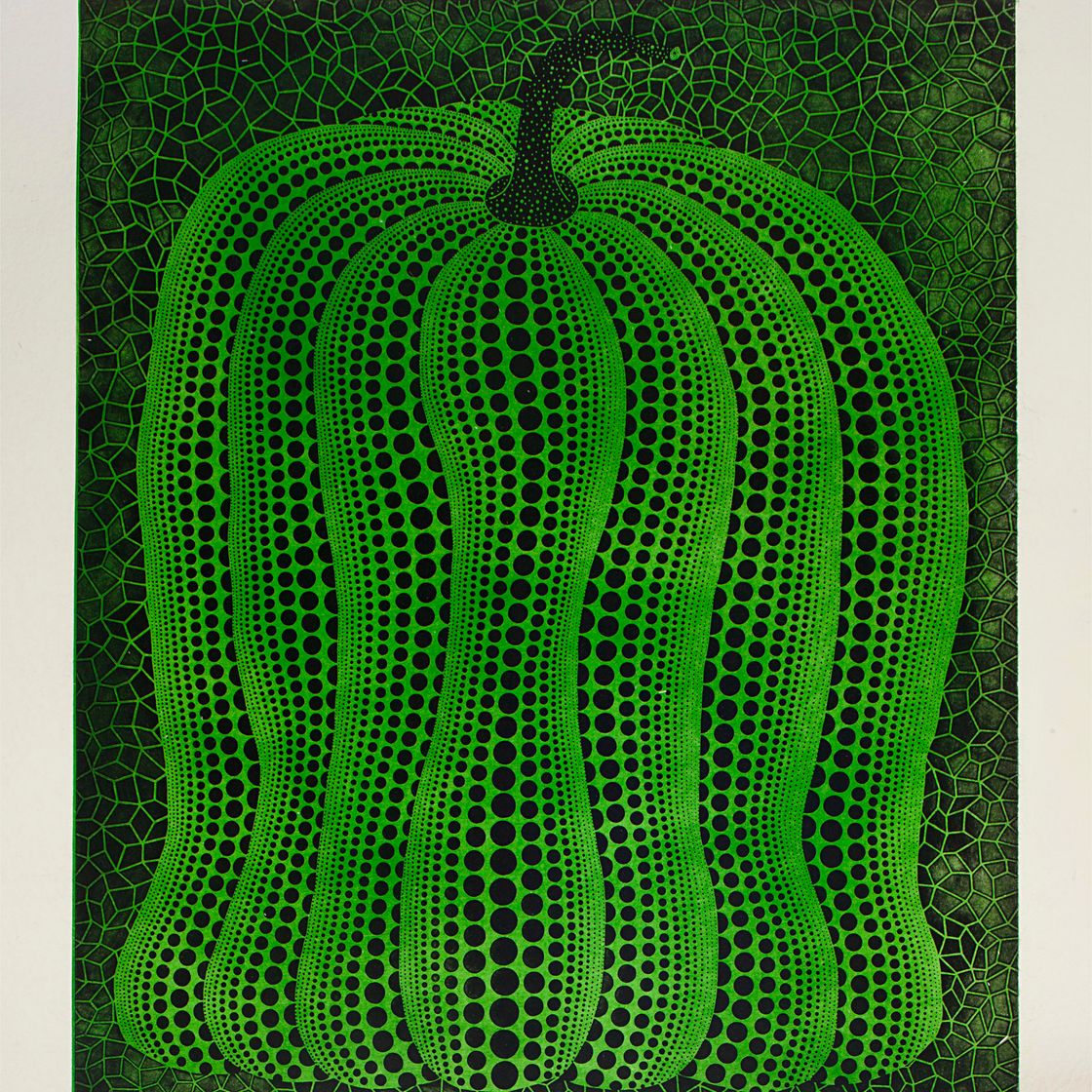 Yayoi Kusama — Тыквенно - зеленый