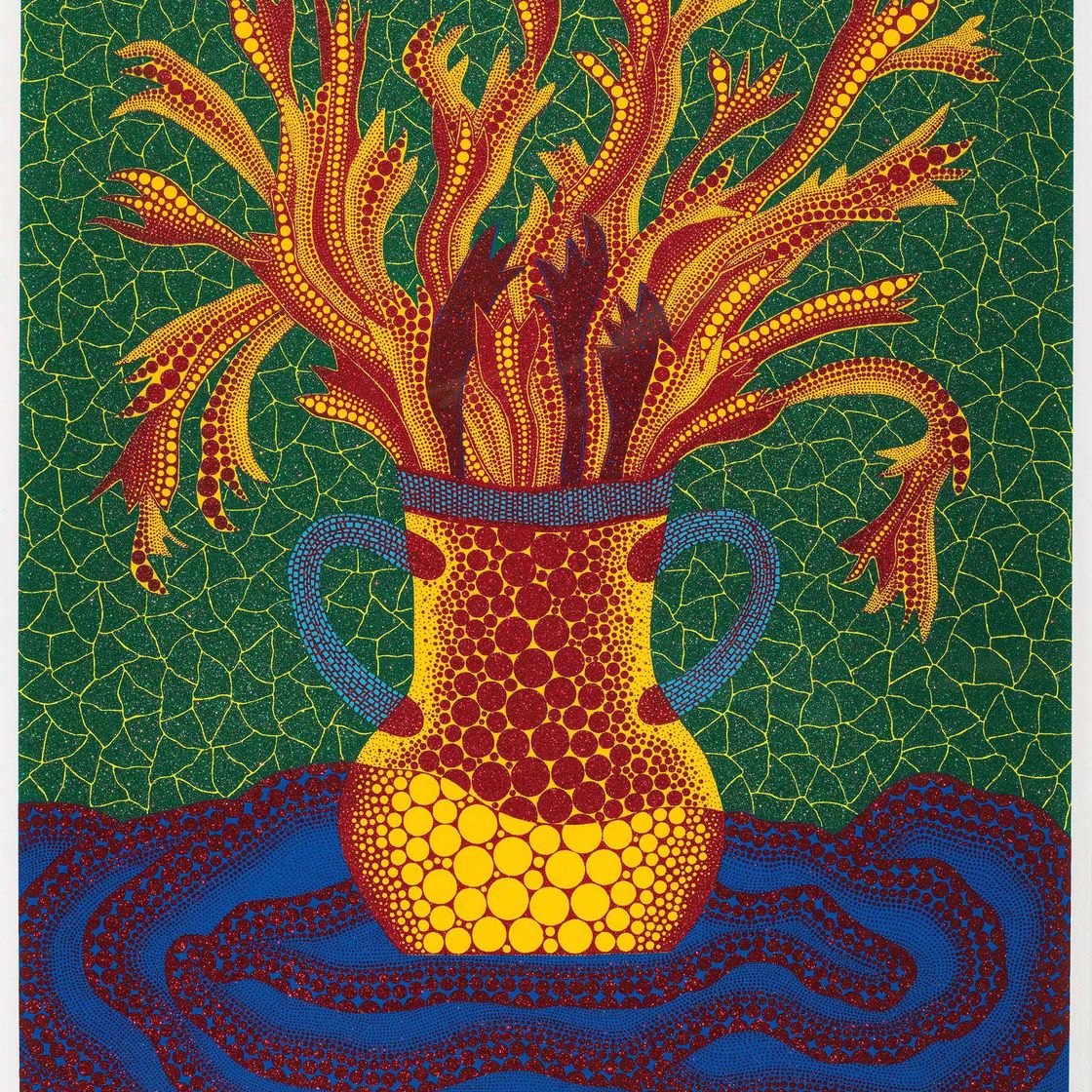Yayoi Kusama — Цветы С