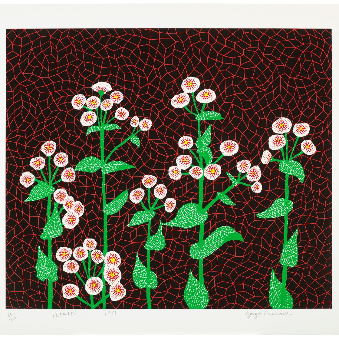 Yayoi Kusama — Цветы (2)