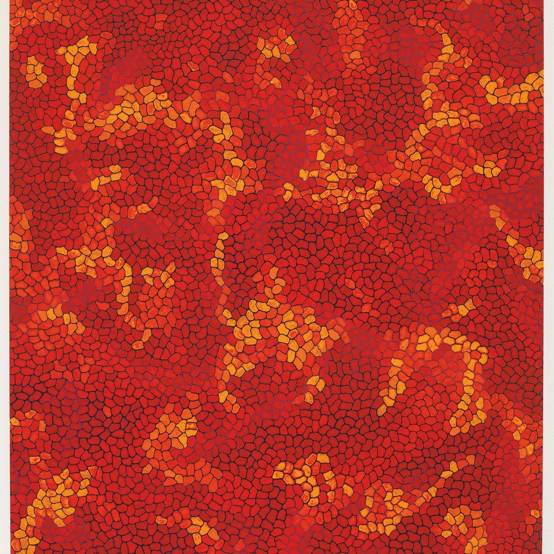 Yayoi Kusama — Облако цвета марены