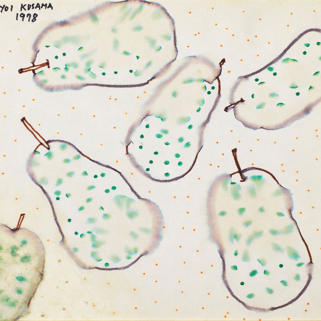 Yayoi Kusama — Груши