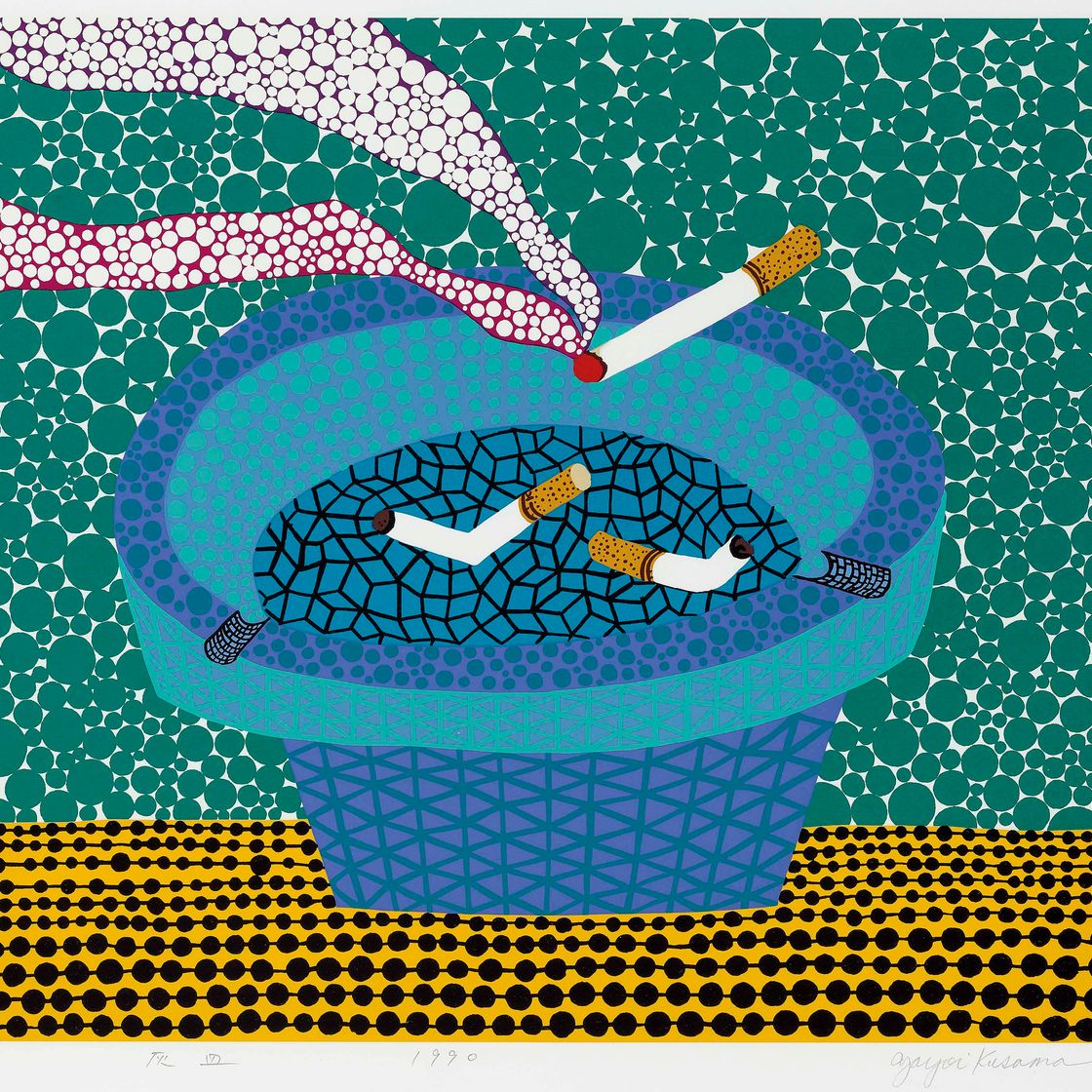 Yayoi Kusama — Пепельница