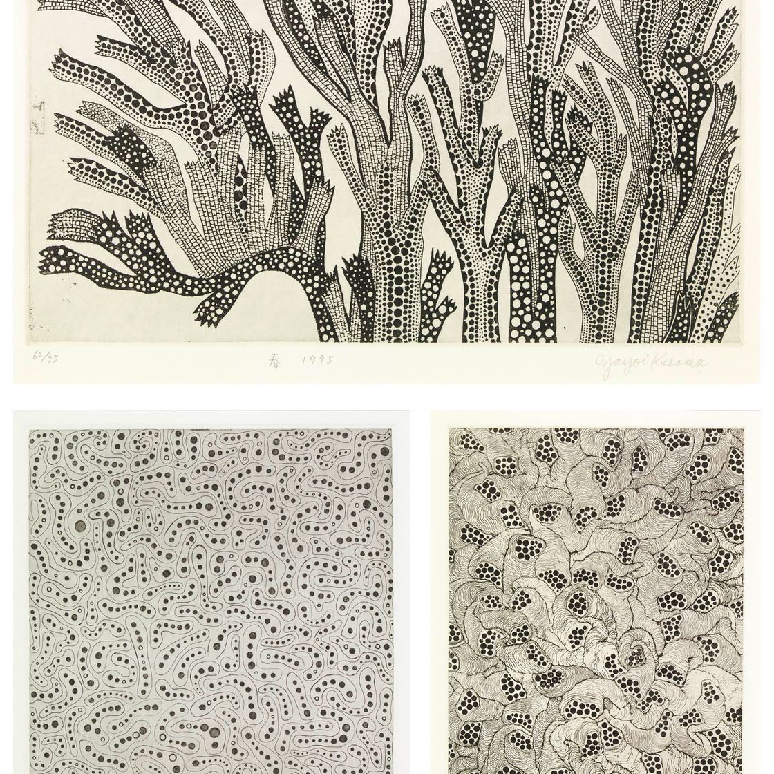 Yayoi Kusama — Город, Весна и цветение