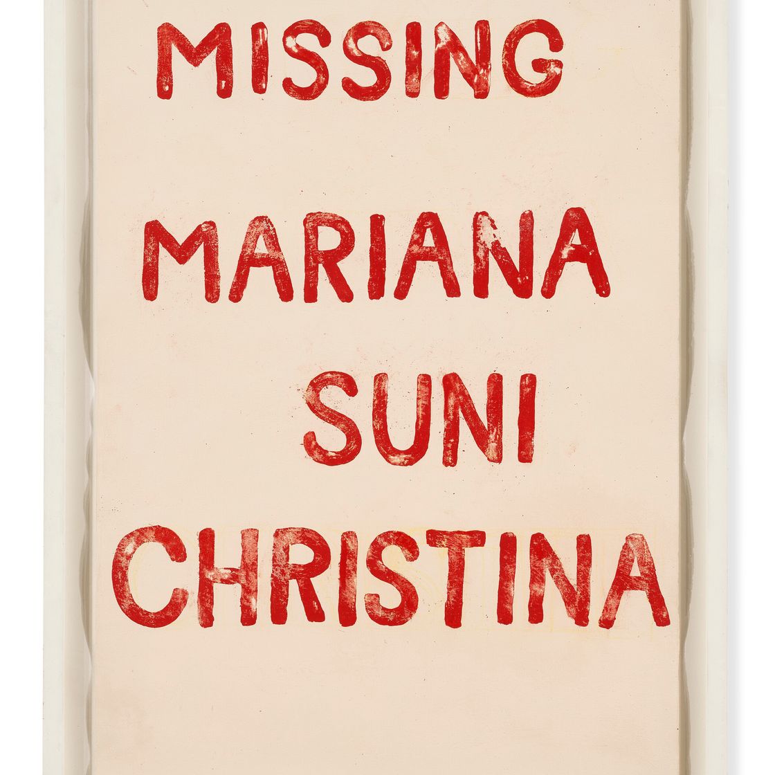 Yoshitomo Nara — Пропали Мариана, Суни, Кристина, изображение 2