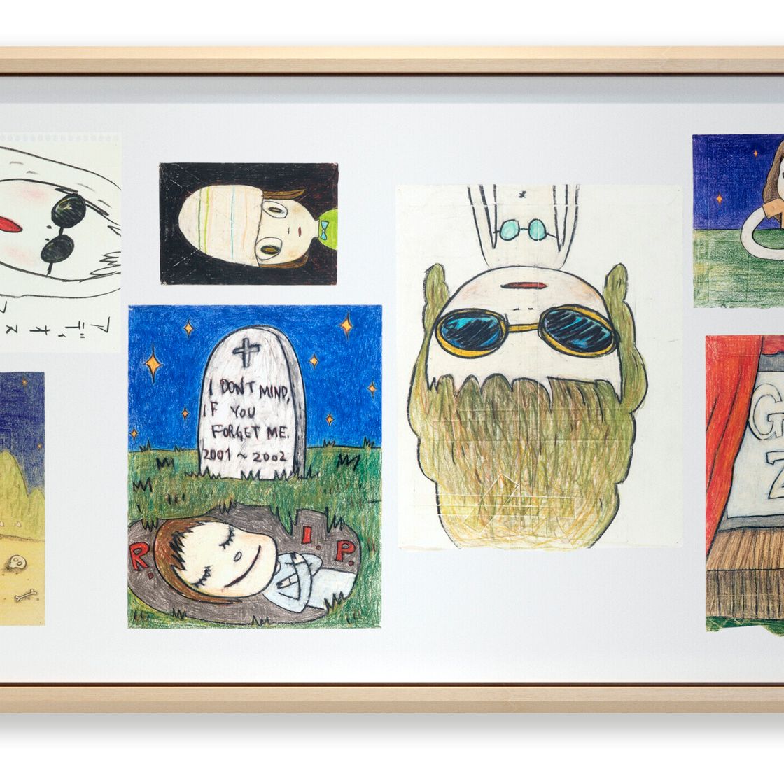 Yoshitomo Nara — Без названия (7 рисунков), изображение 1