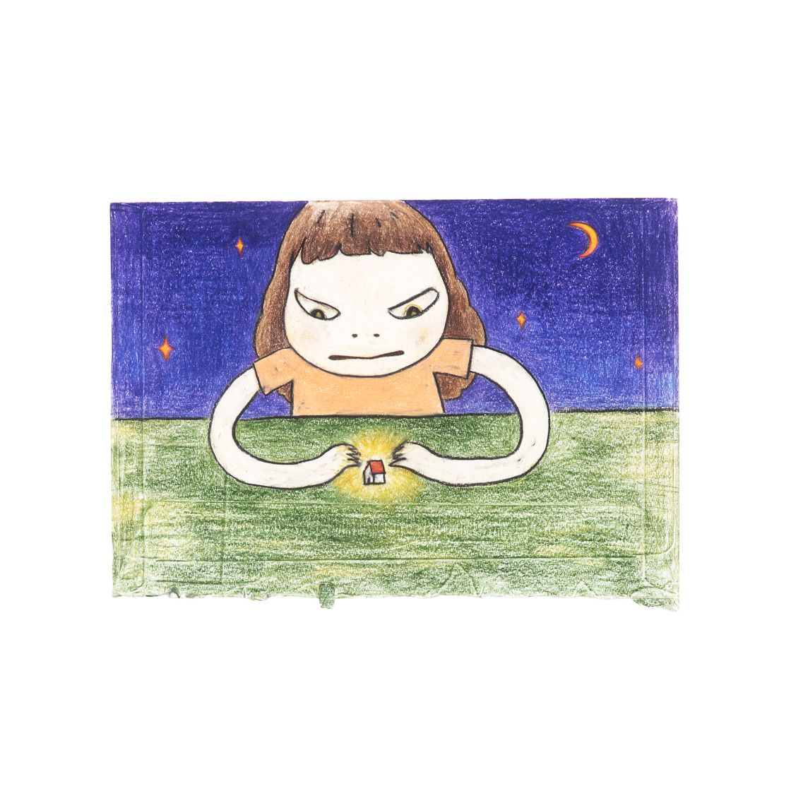 Yoshitomo Nara — Без названия (7 рисунков), изображение 6