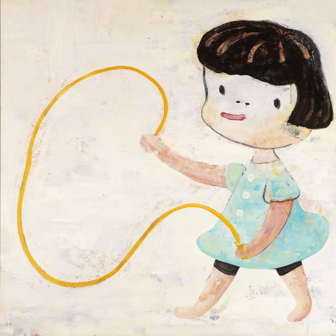Yoshitomo Nara — Прыжки со скакалкой