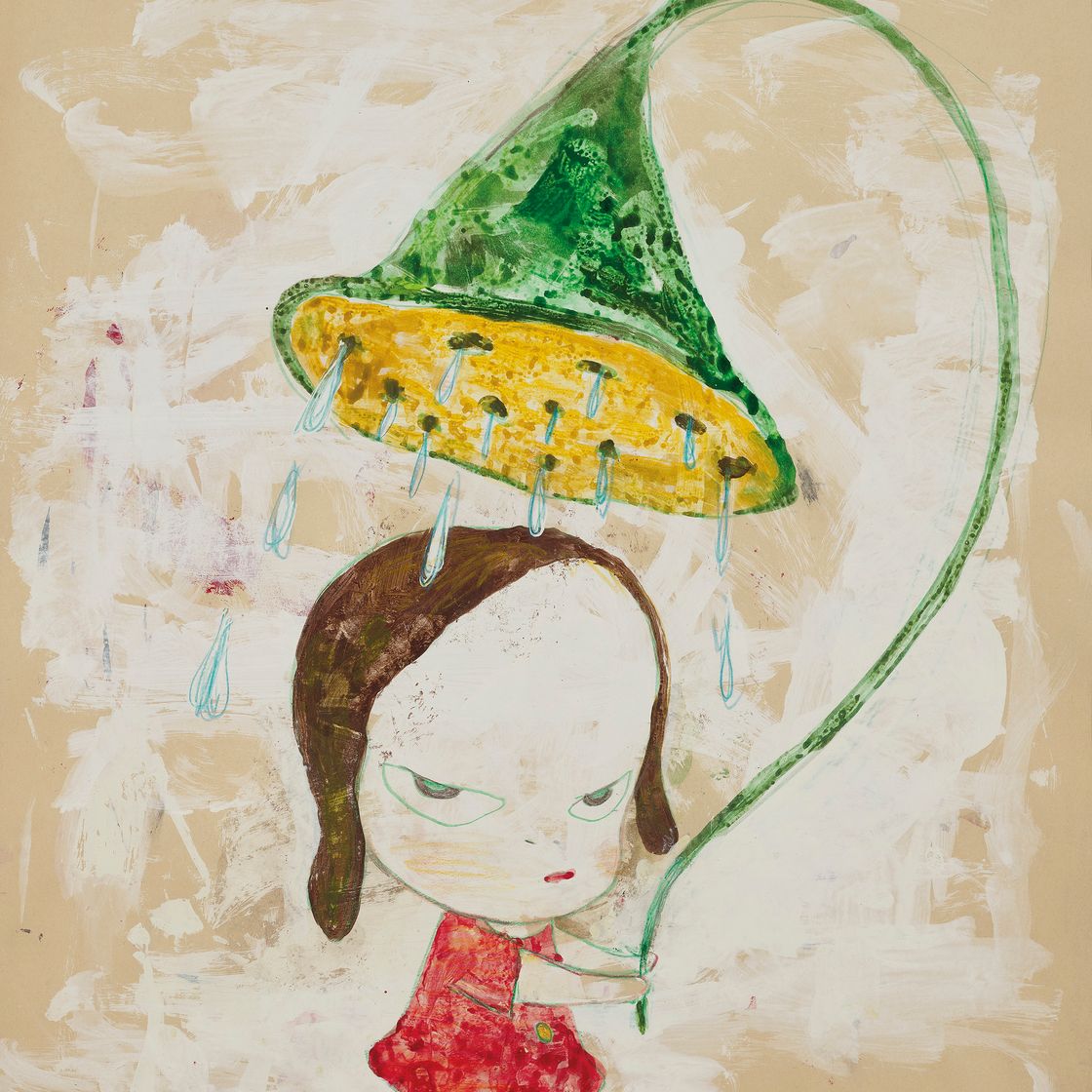 Yoshitomo Nara — Это дождь