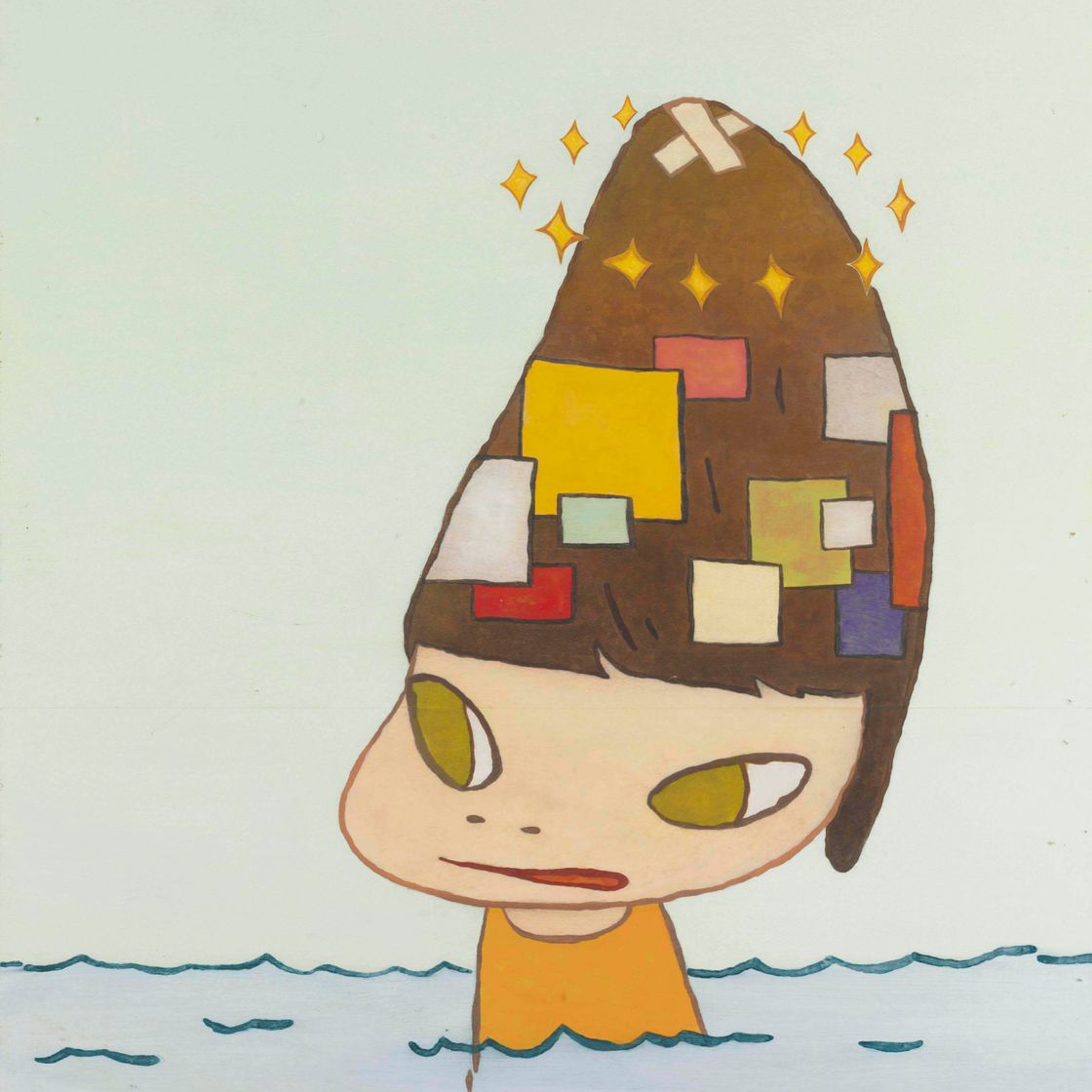 Yoshitomo Nara — Залатанная голова