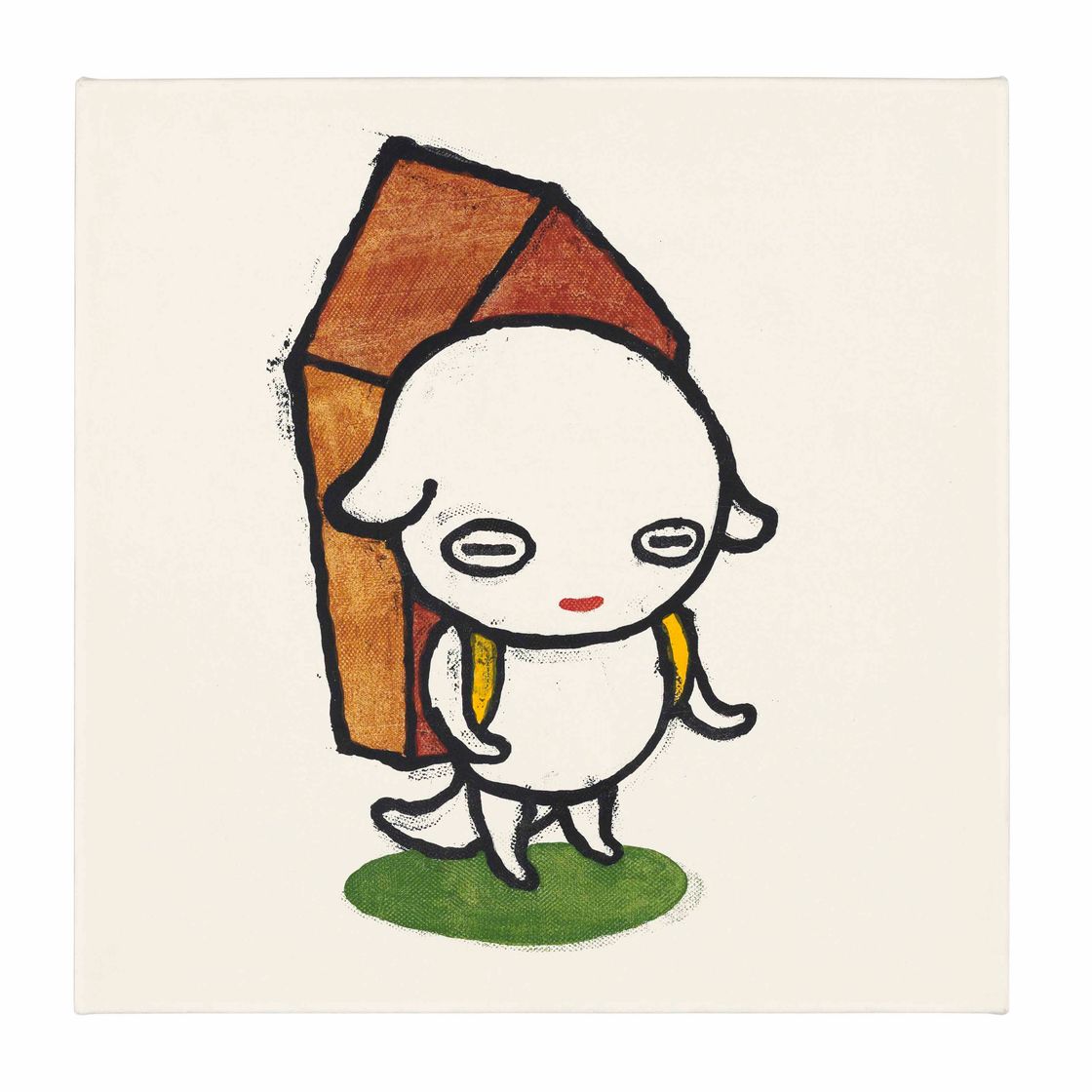 Yoshitomo Nara — Хунд мит Сарг (Собака с гробом)
