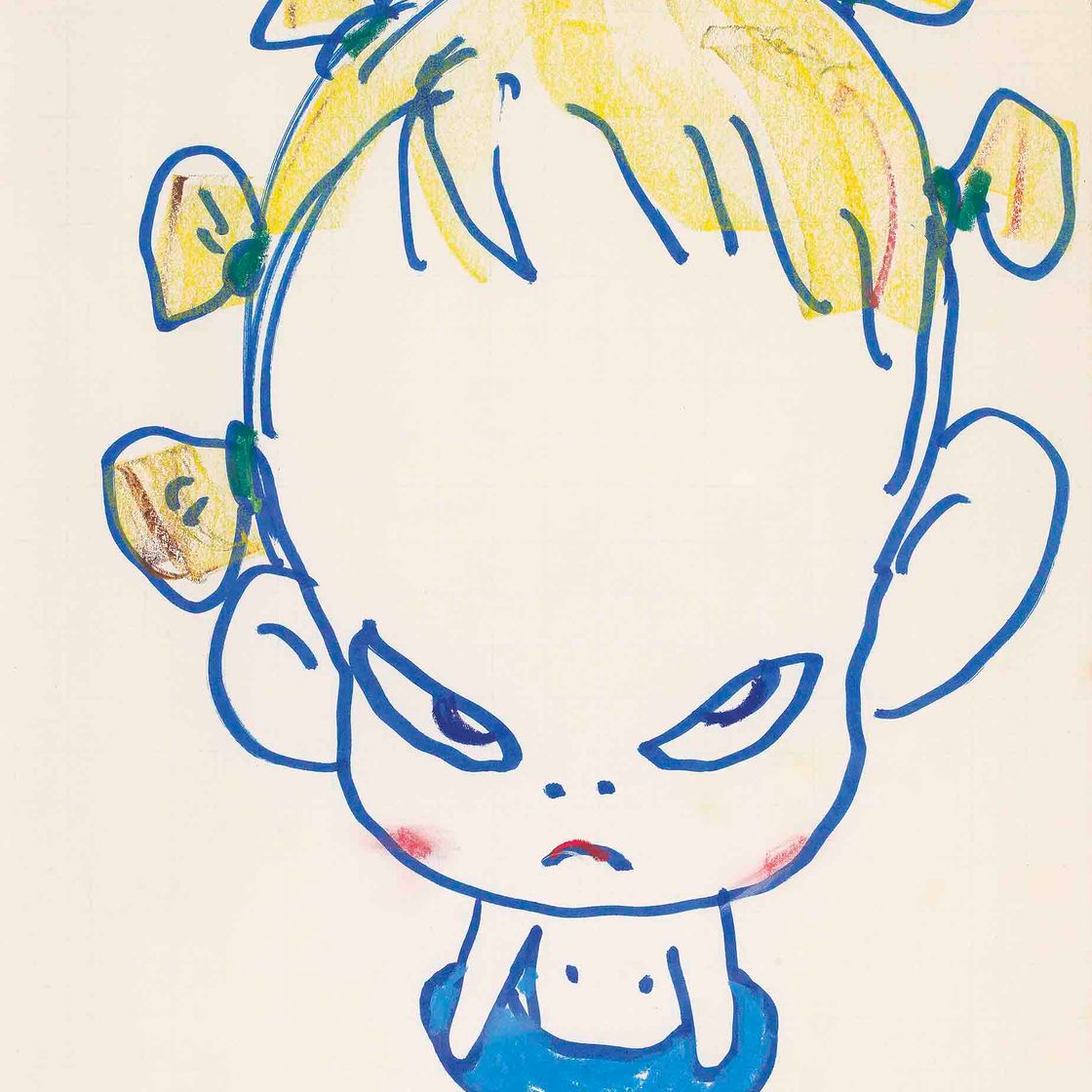 Yoshitomo Nara — На пляже