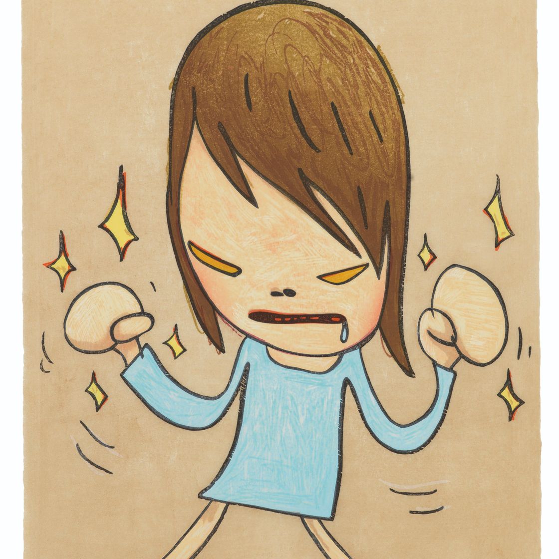Yoshitomo Nara — Бой