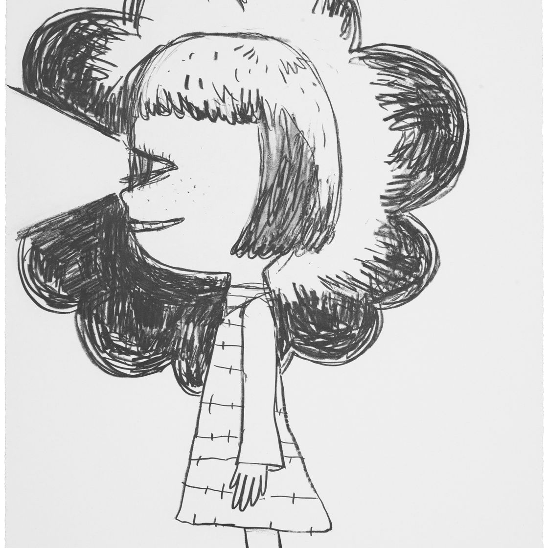Yoshitomo Nara — Девушка с фонариком