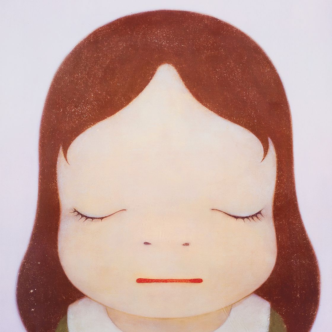 Yoshitomo Nara — Космическая девушка (Глаза открыты, глаза закрыты), изображение 2