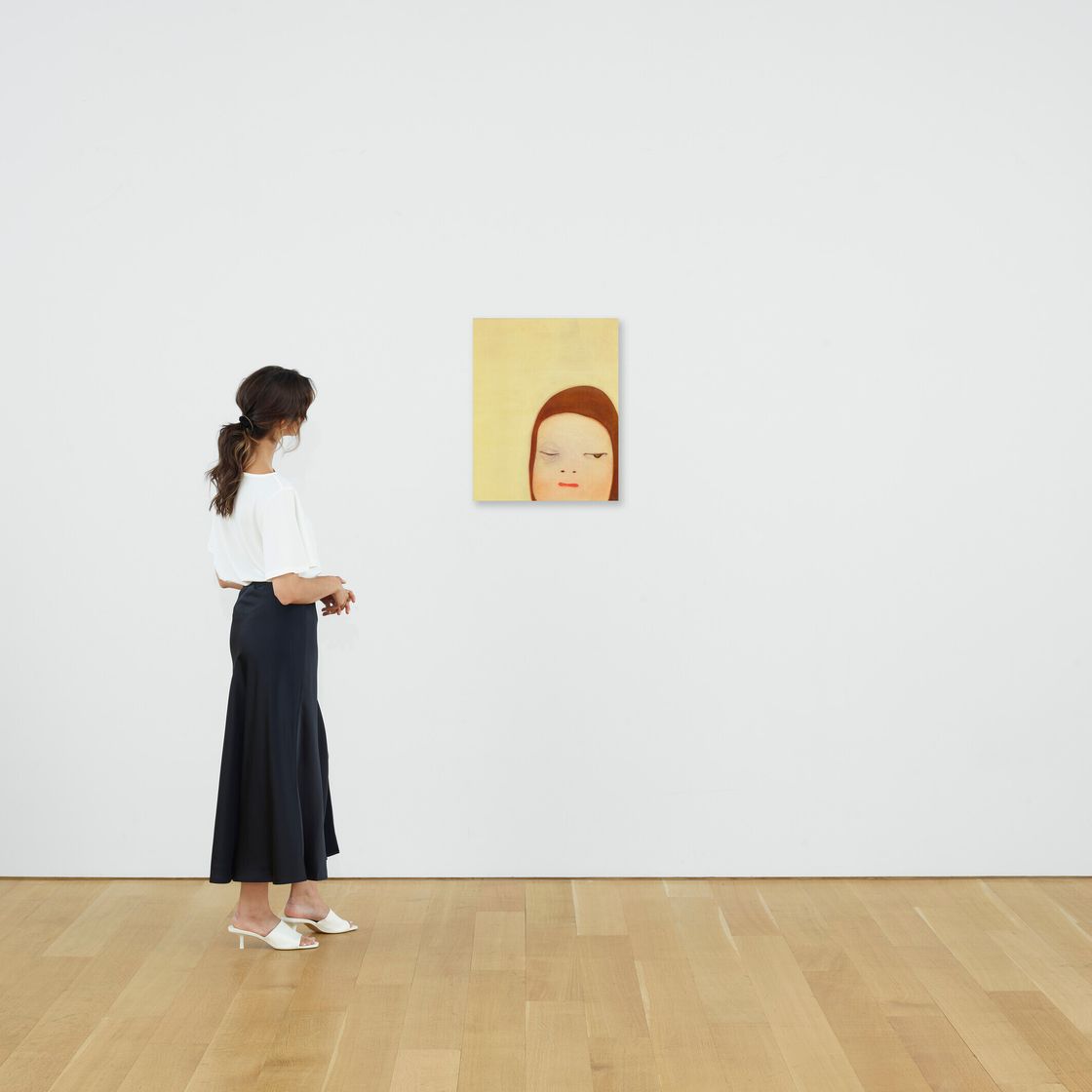 Yoshitomo Nara — Девушка с подбитым глазом, изображение 3