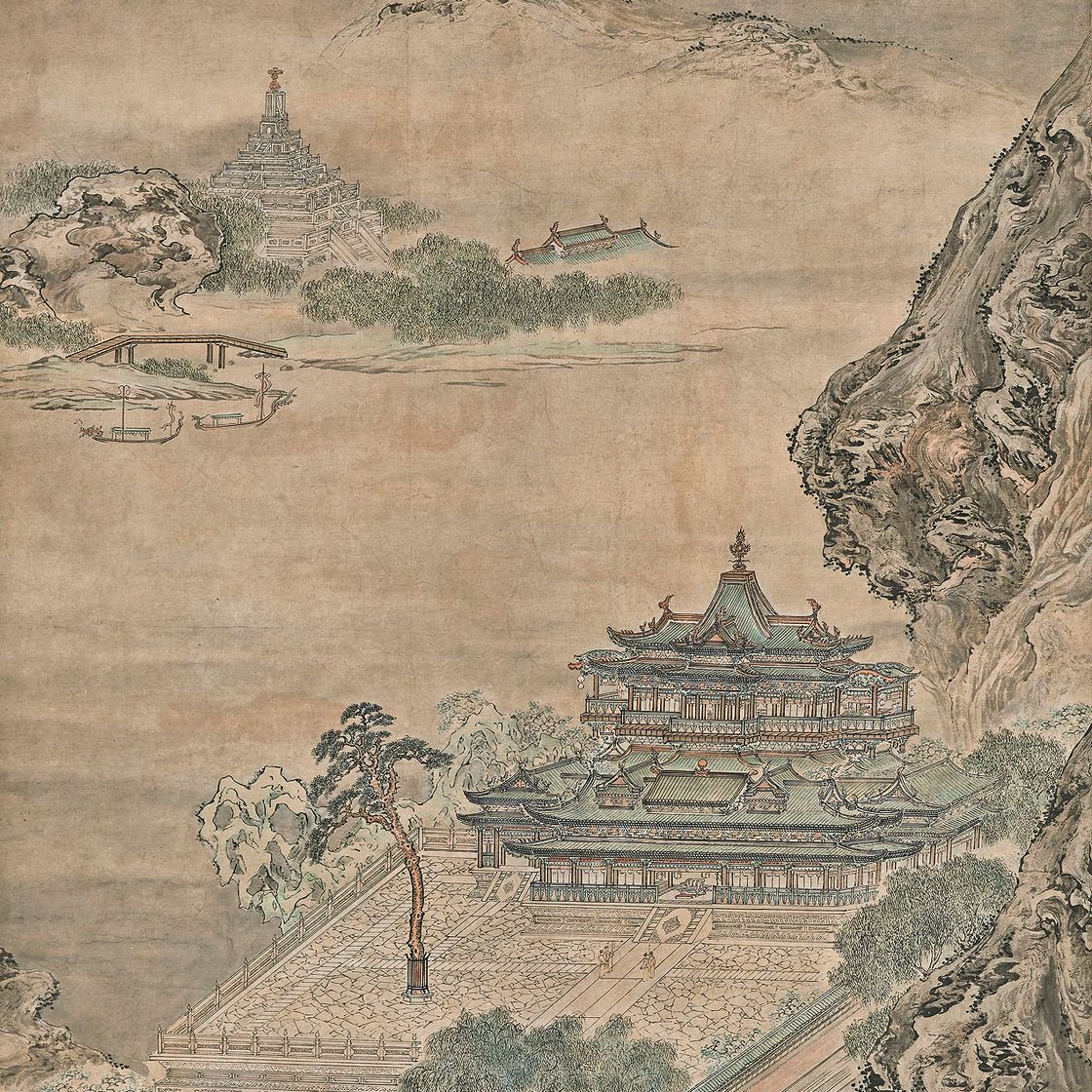 Yuan Yuan — Дворец Хань под осенним лунным светом
