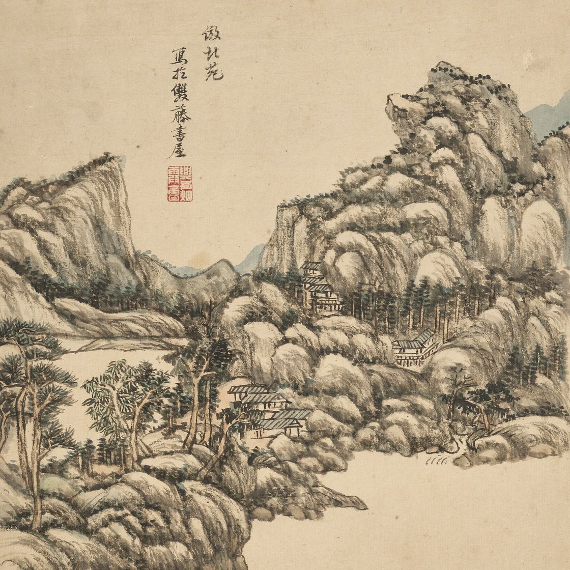 Yuan Yuan — Пейзаж в стиле мастеров Сун и Юань, изображение 9