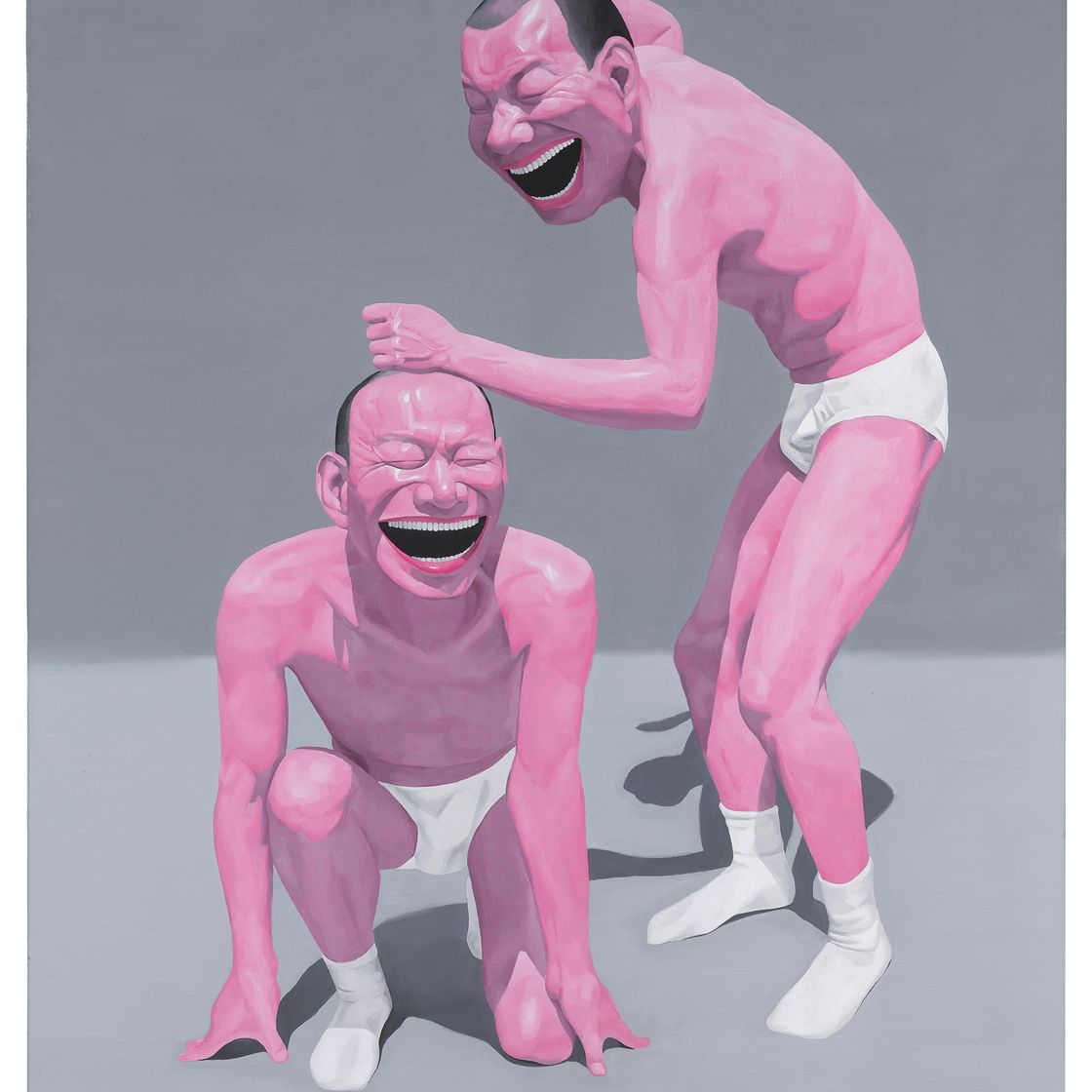Yue Minjun — Просветление