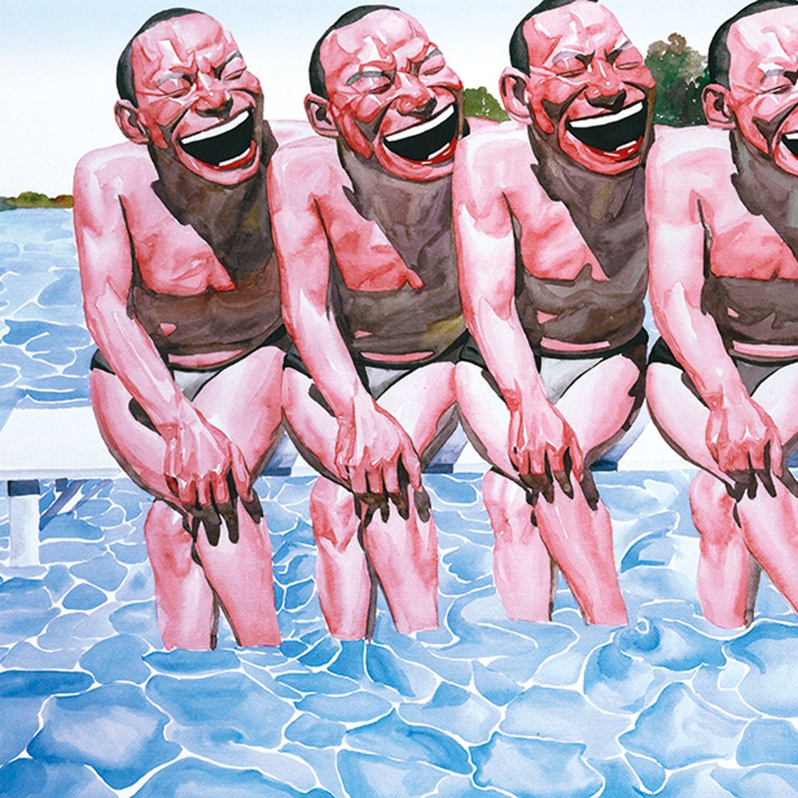 Yue Minjun — ЮЭ МИНЬЦЗЮНЬ