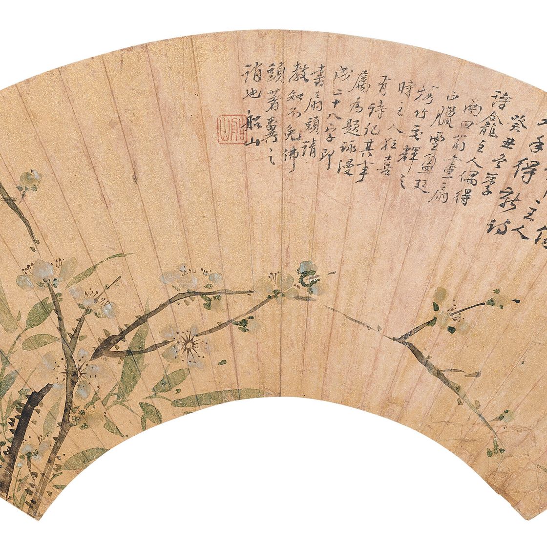 Yun Shouping — Цветущая слива
