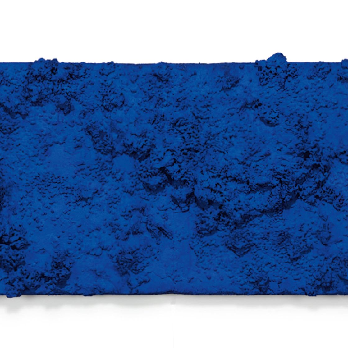 Yves Klein — Accord Bleu (губчатый рельеф)
