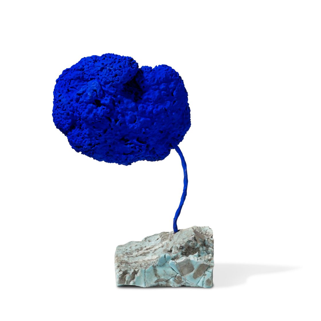 Yves Klein — Скульптура "синий цветок без названия" (SE 328), изображение 2