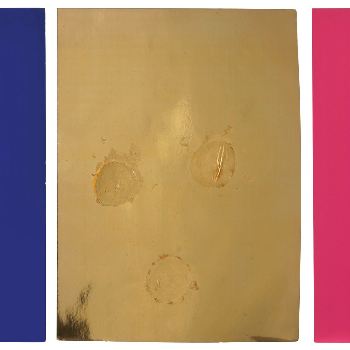 Yves Klein — Монохром и фея (триптих)