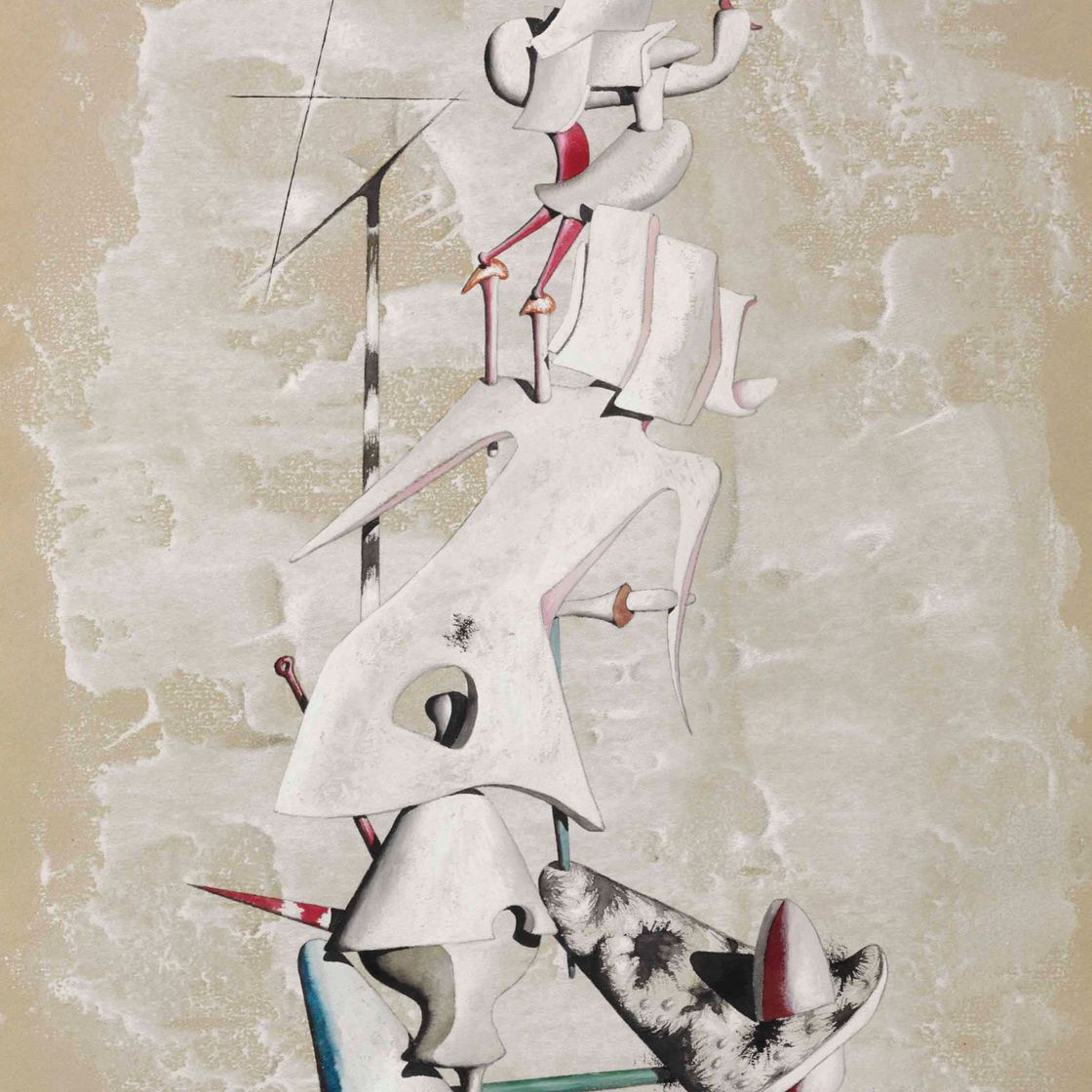 Yves Tanguy — Лес соболей (номерной комплекс)