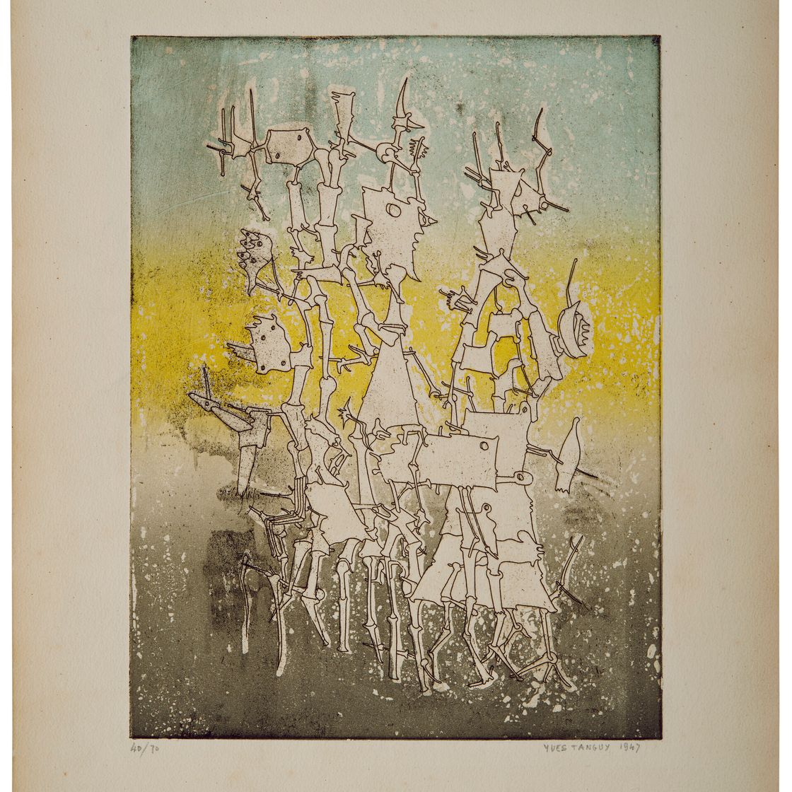 Yves Tanguy — Рабдоманси, из портфолио Брунидора, № 1