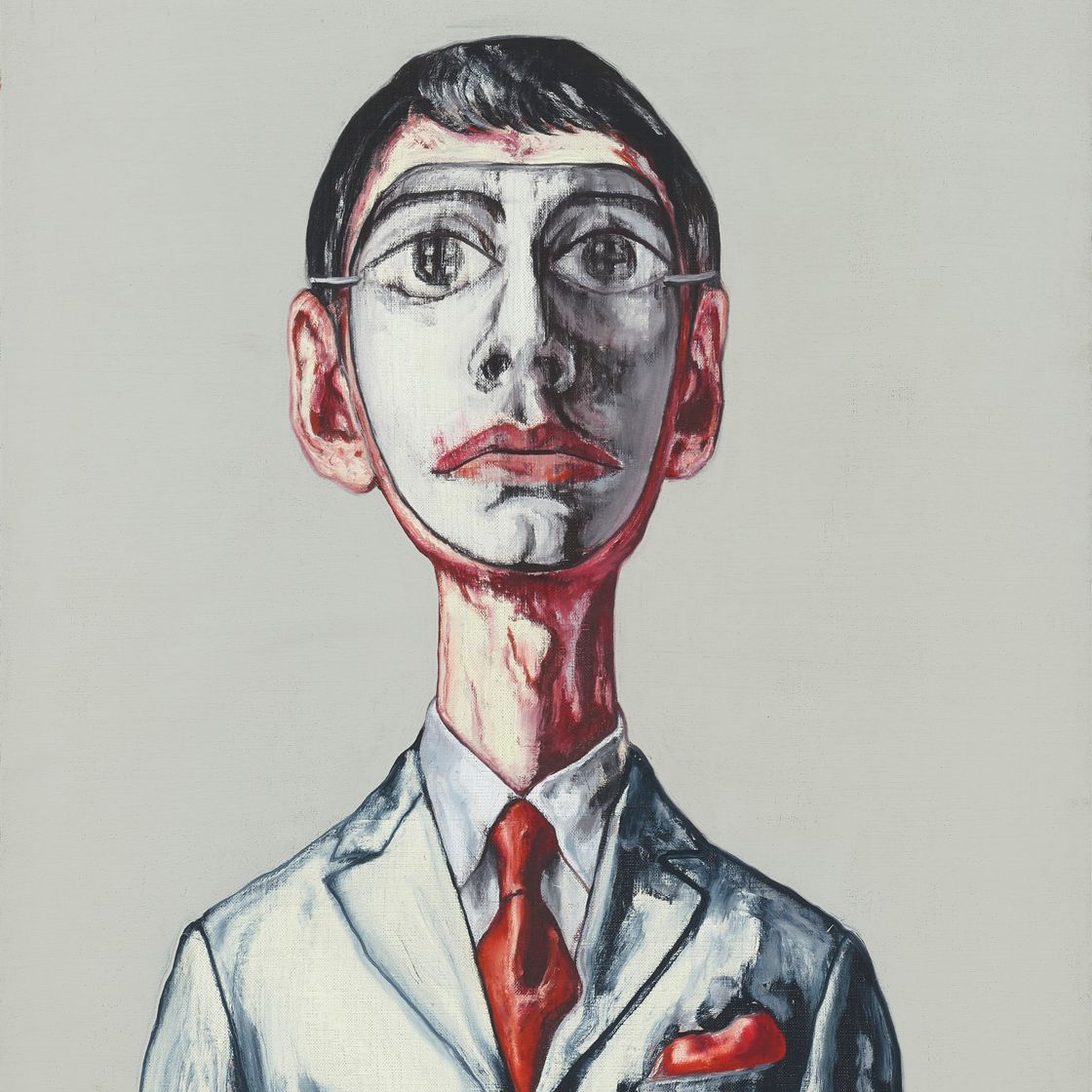 Zeng Fanzhi — Серия масок 2000 № 14