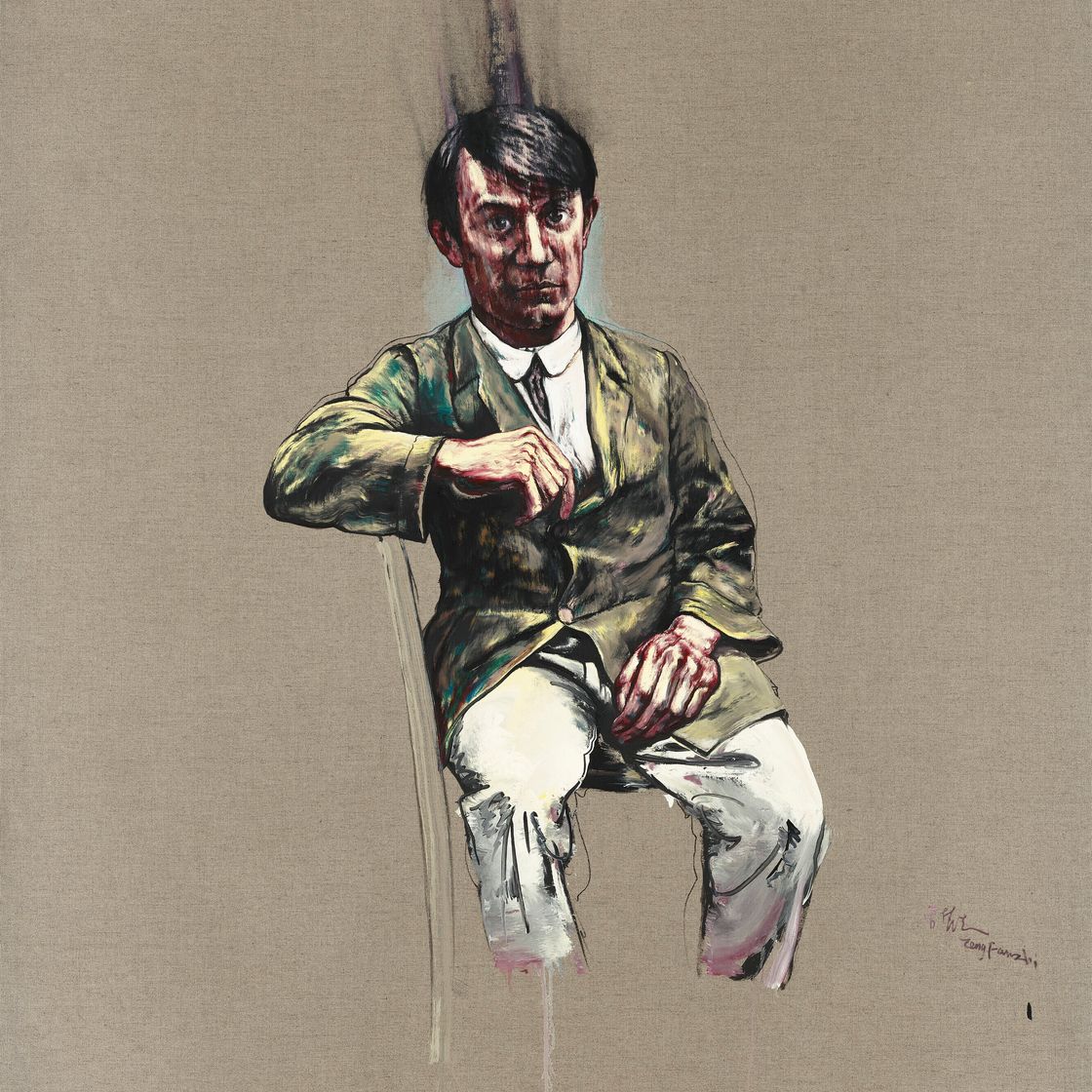 Zeng Fanzhi — Пикассо, изображение 1