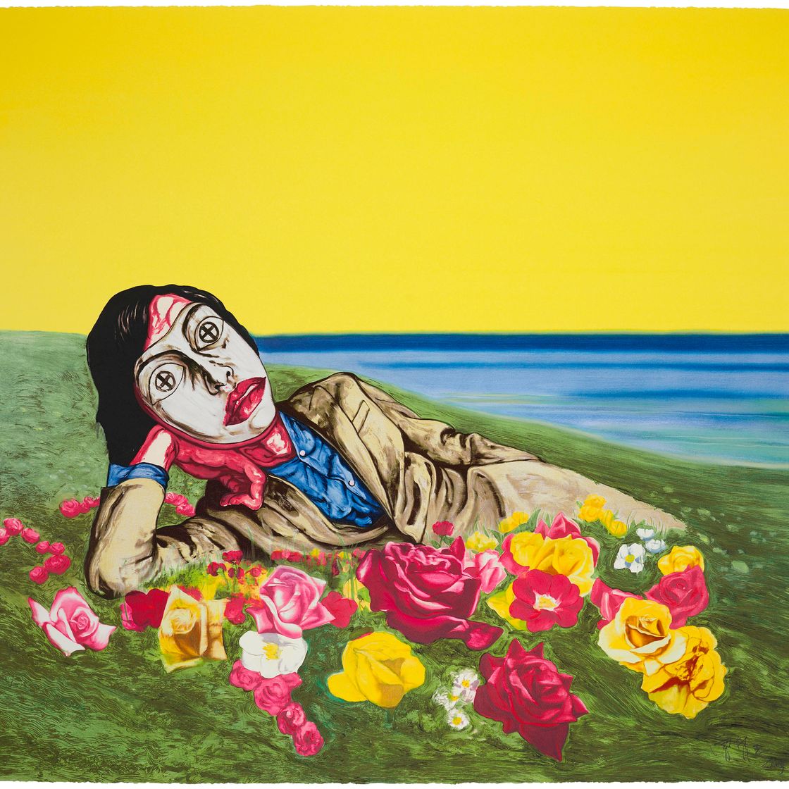 Zeng Fanzhi — Серия масок