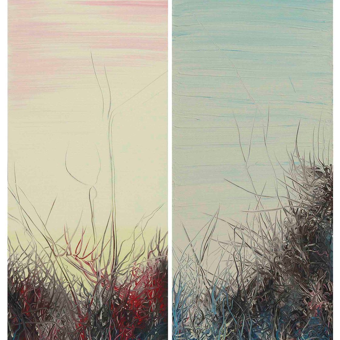 Zeng Fanzhi — Осень; и зима