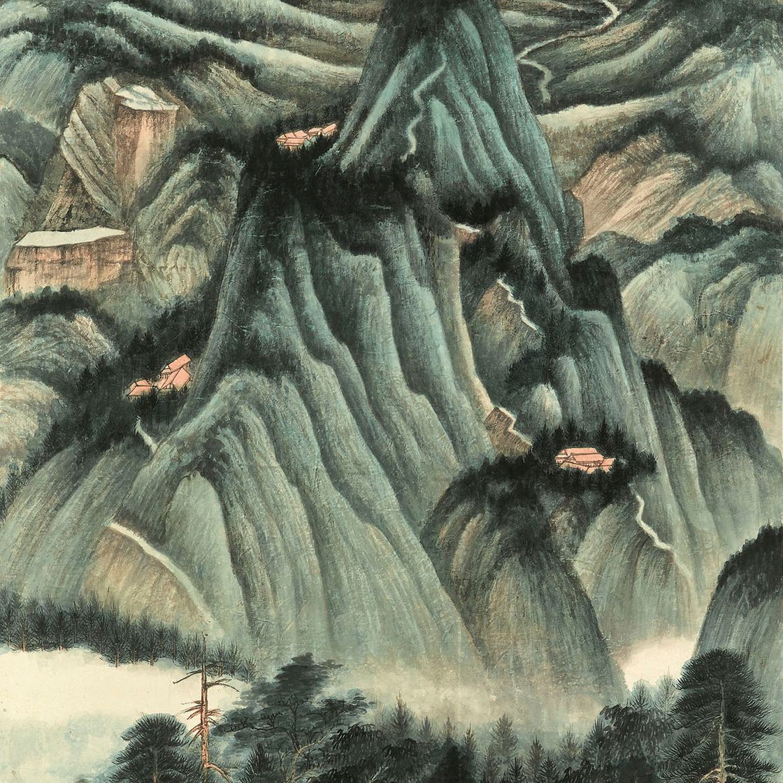 Zhang Daqian — Гора Эмэй