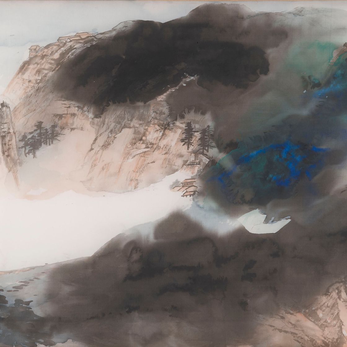 Zhang Daqian — Жизнь в горах, изображение 1