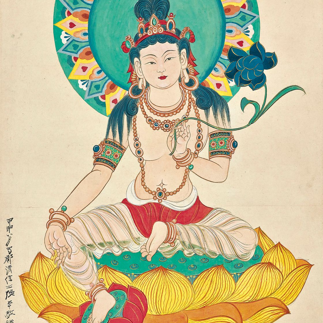 Zhang Daqian — Гуаньинь