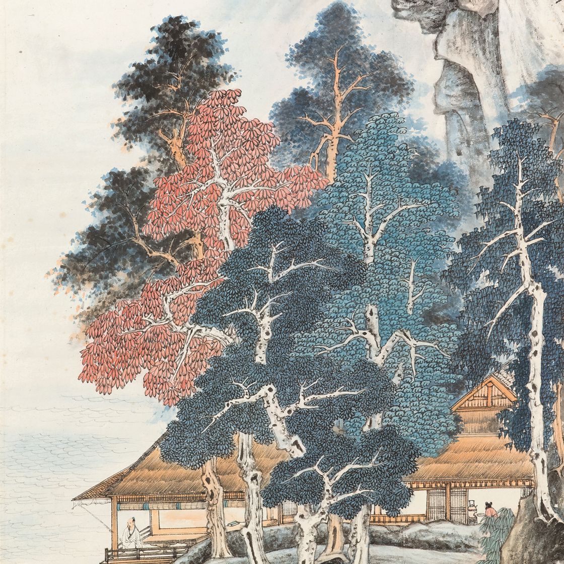 Zhang Daqian — Осенние настроения, изображение 1