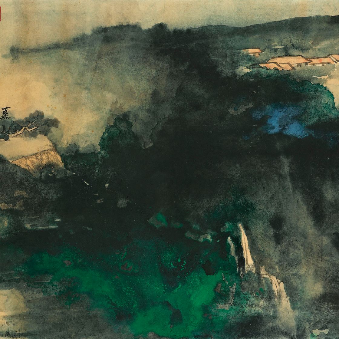 Zhang Daqian — Живущий в долине