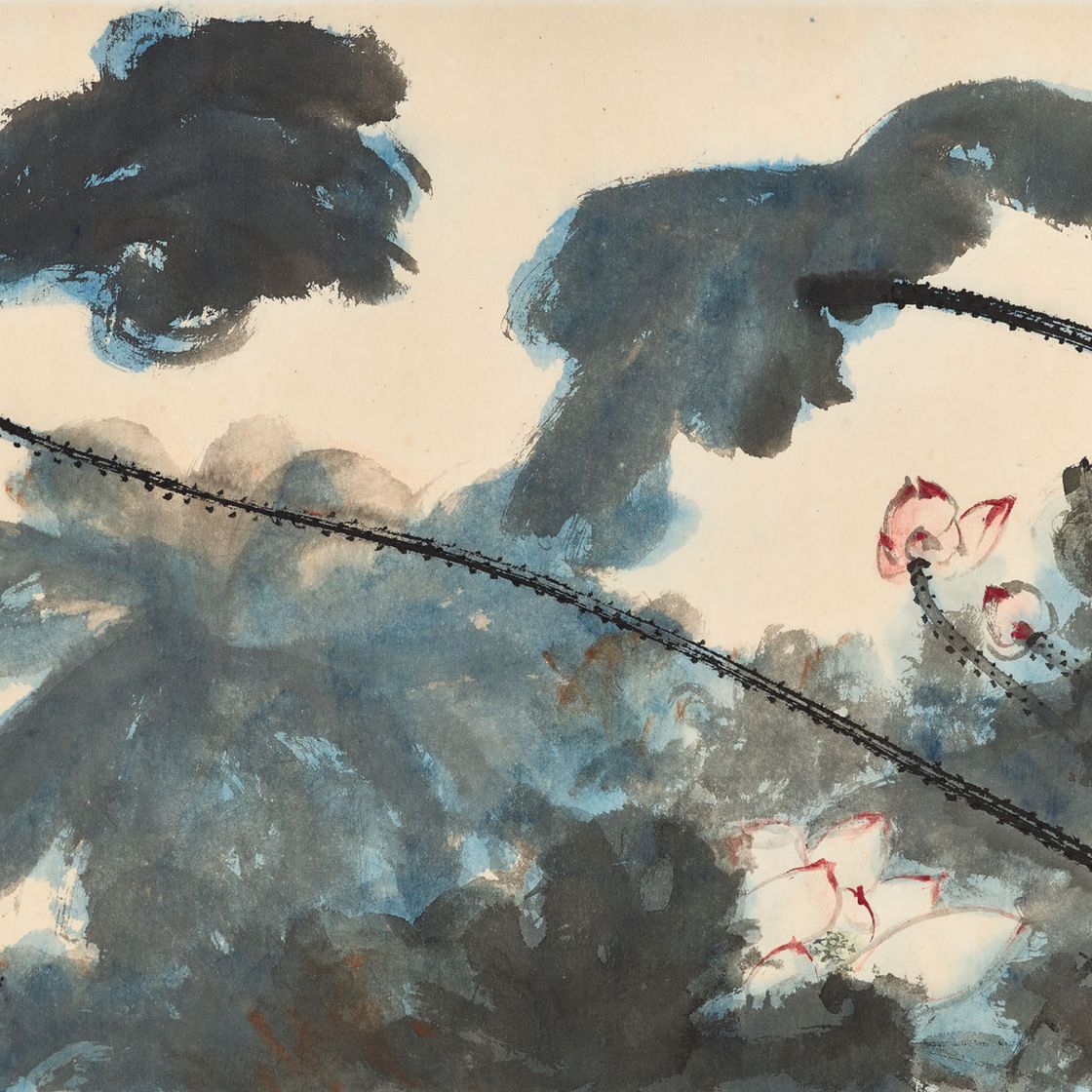 Zhang Daqian — Лотос