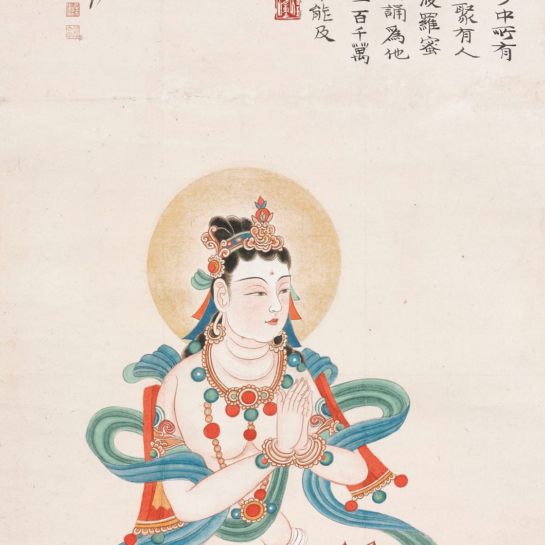 Zhang Daqian — Будда Амитабха