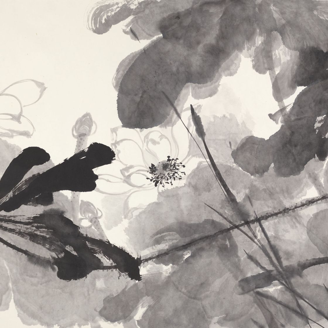 Zhang Daqian — Чернильный лотос