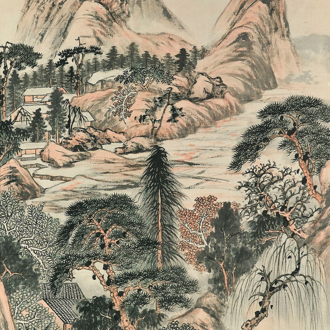 Zhang Daqian — Жизнь в горах